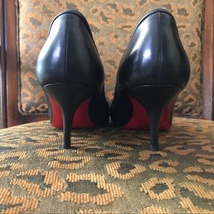 Louboutin Peep-Toe Pumps